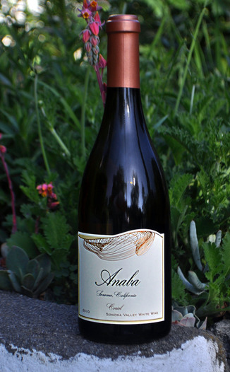 Anaba Wines 2010 Coriol Sonoma Valley White Wine 750ml Wine Bottle