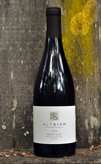 Alysian Wines 2009 Floodgate Vineyard Origins Pinot Noir 750ml Wine Bottle