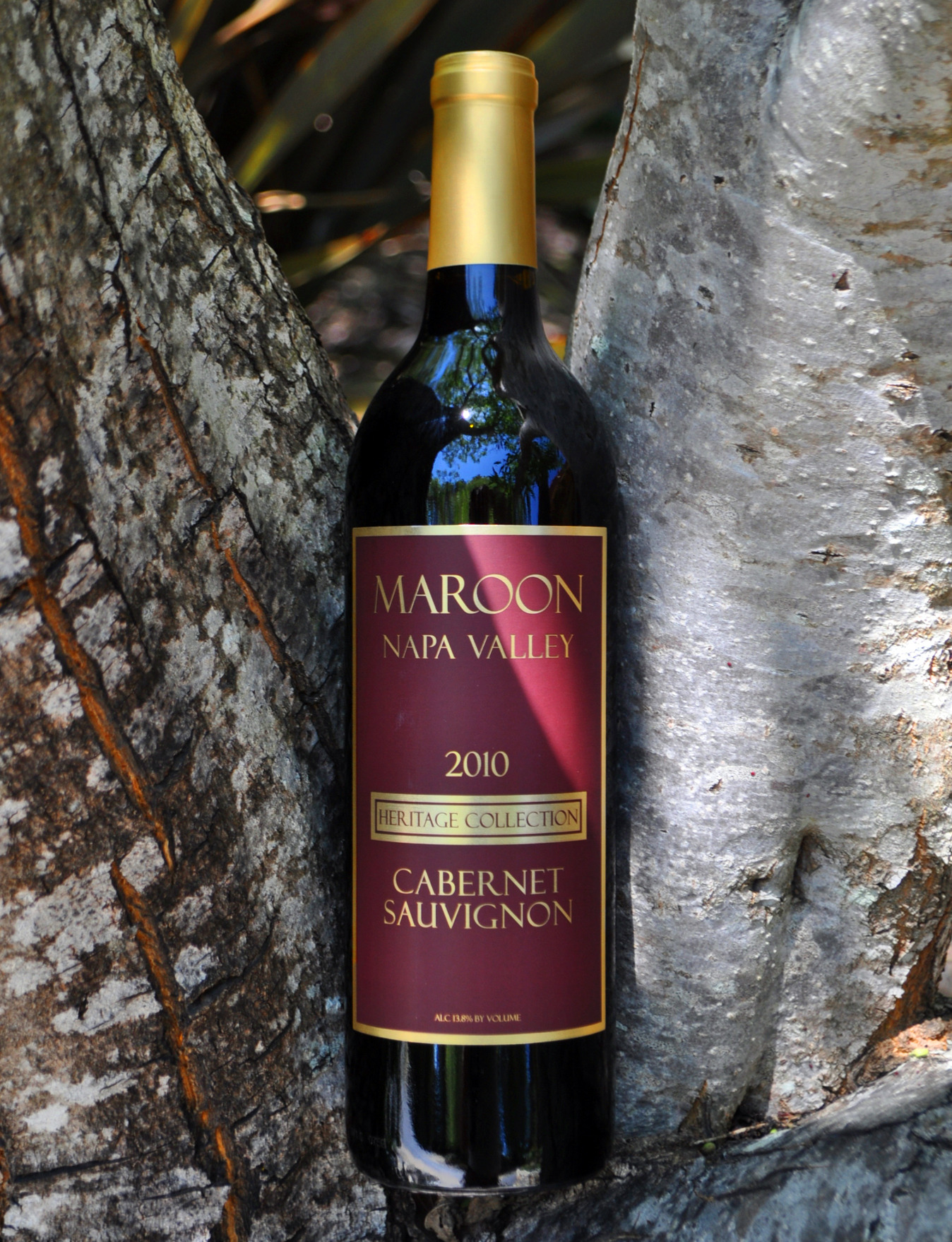 Maroon 2010 Heritage Collection Cabernet Sauvignon 750ml Wine Bottle