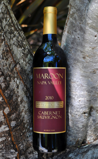 Maroon 2010 Heritage Collection Cabernet Sauvignon 750ml Wine Bottle