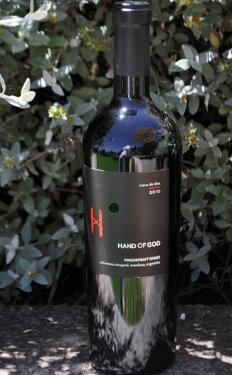 Hand of God 2010 Fingerprint Series Red 750ml Wine Bottle