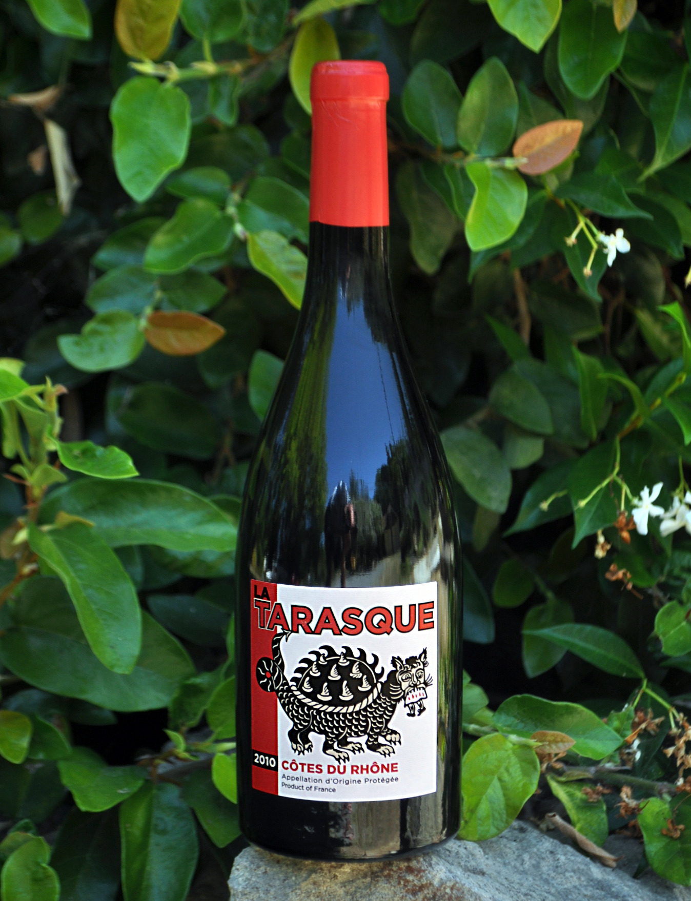 La Tarasque Wines 2010 Côtes du Rhône 750ml Wine Bottle