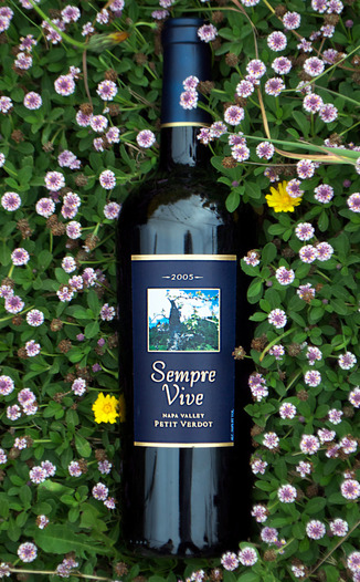 Romeo Vineyards 2005 Petite Verdot 750ml Wine Bottle