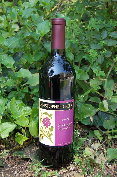 Christopher Creek Winery 2004 Zinfandel 750ml Wine Bottle