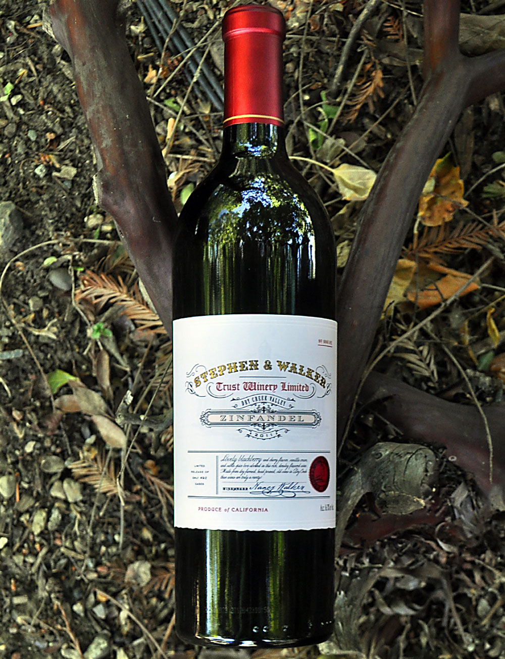 Stephen & Walker 2011 Dry Creek Valley Zinfandel 750ml Wine Bottle