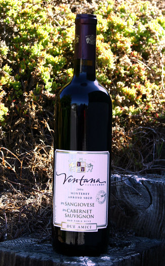 Ventana Vineyards 2004 Due Amici 750ml Wine Bottle