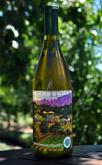 Katarina Wines 2009 Field Vineyard Chardonnay 750ml Wine Bottle