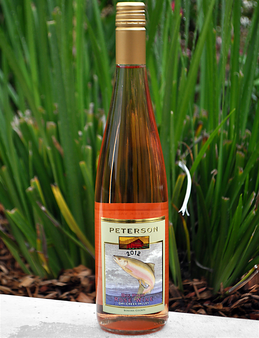 Peterson 2012 Big Pink Rosé 750ml Wine Bottle