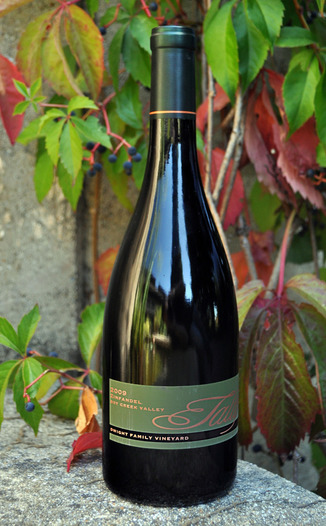 Talty Vineyards and Winery 2009 Zinfandel 750ml Wine Bottle