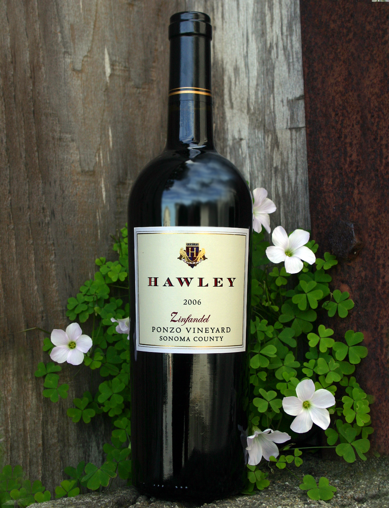 Hawley Winery and Vineyards 2006 Zinfandel 750ml Wine Bottle