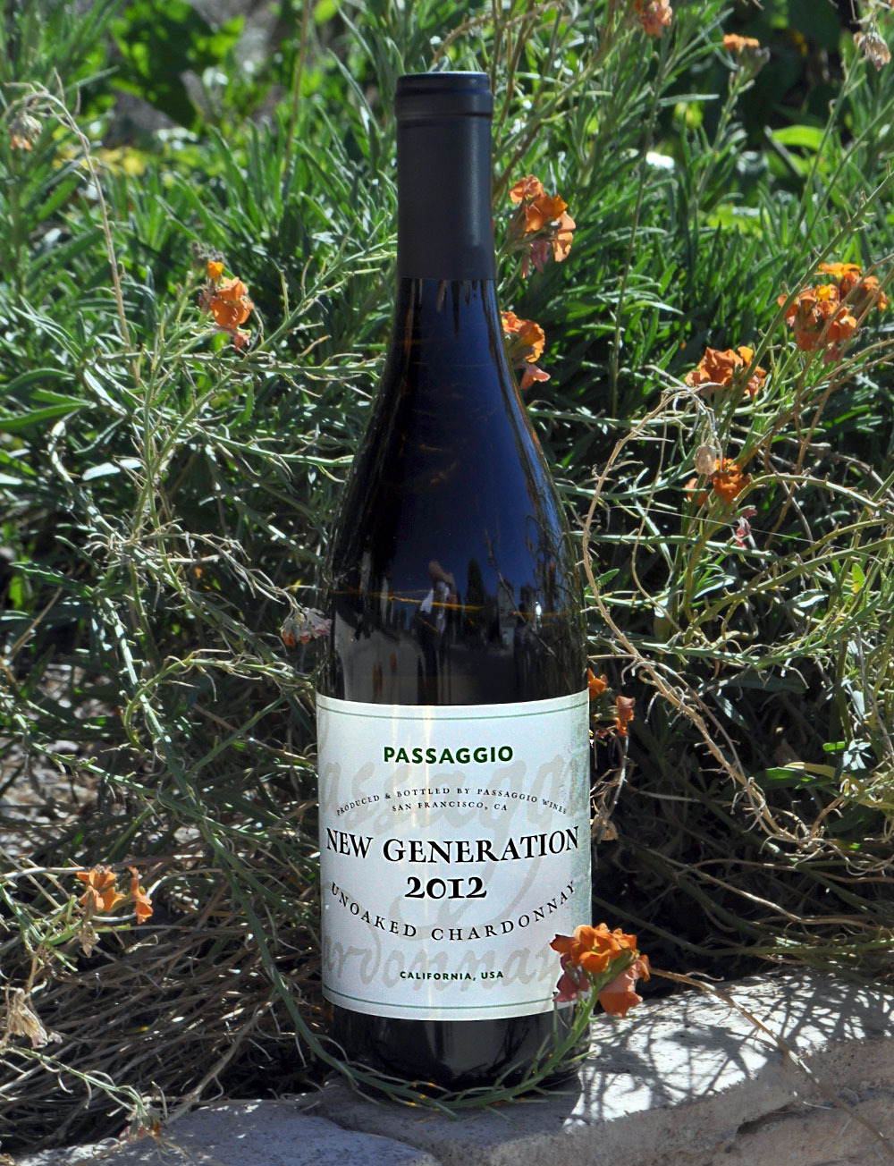 Passaggio Wines 2012 New Generation Unoaked Chardonnay 750ml Wine Bottle