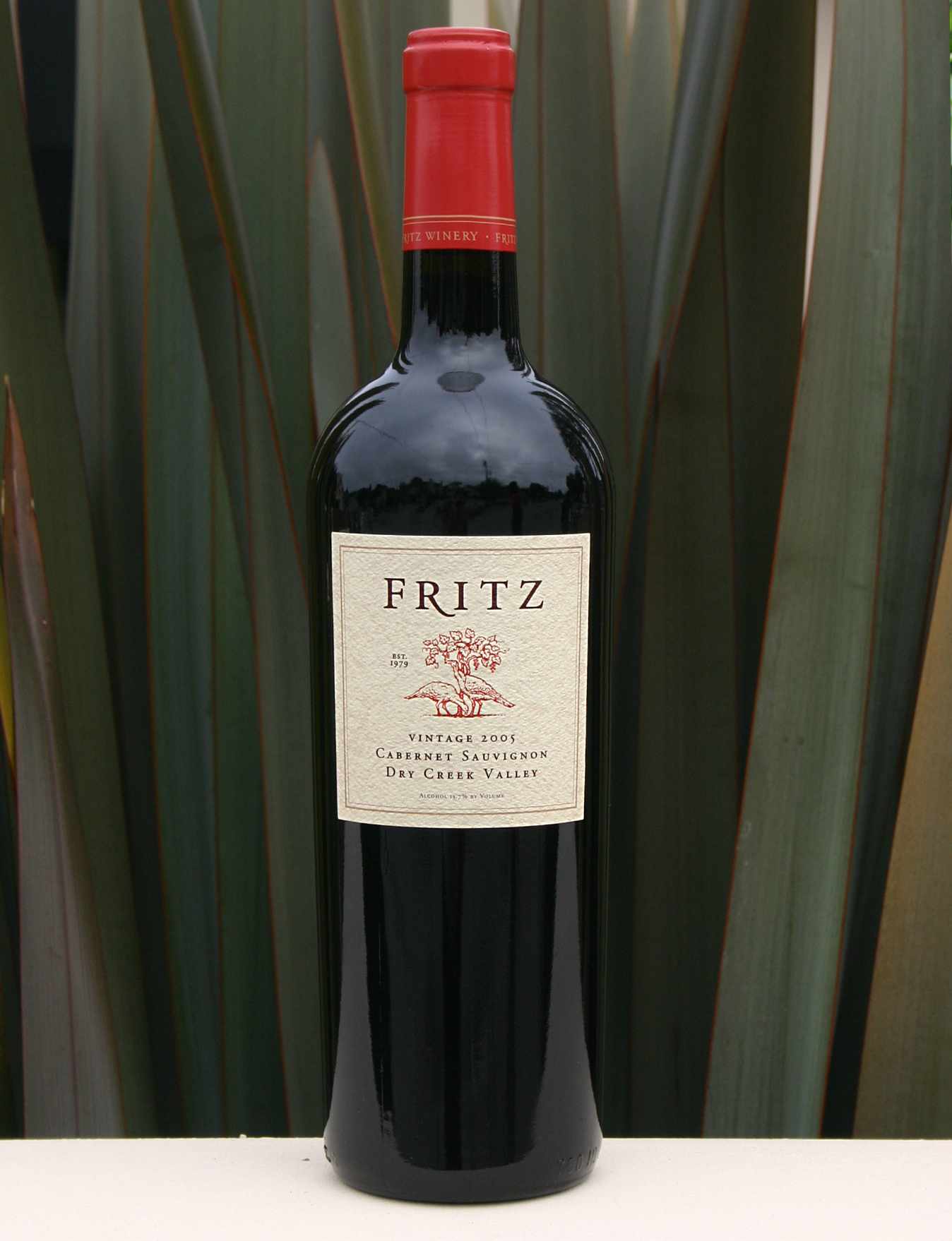 Fritz Underground Winery 2005 Cabernet Sauvignon 750ml Wine Bottle