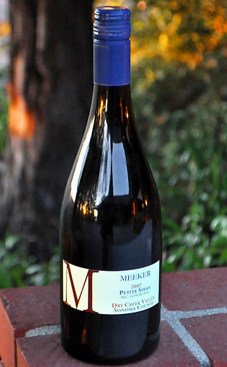 Meeker 2007 Dry Creek Valley Petite Sirah 750ml Wine Bottle