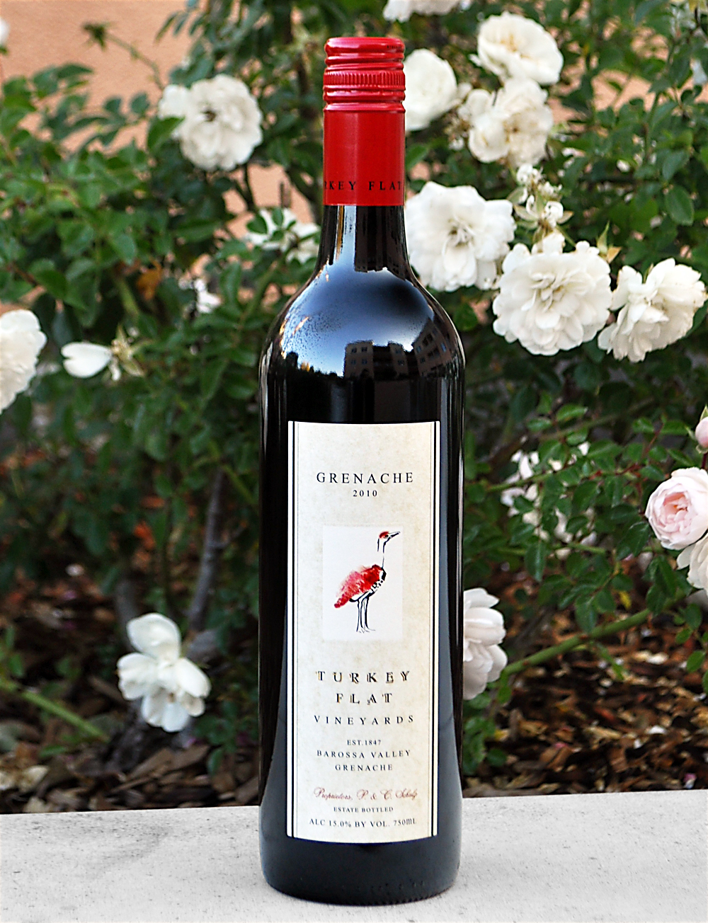 Turkey Flat Vineyards 2010 Barossa Valley Grenache 750ml Wine Bottle