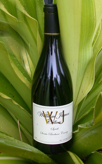 William James Cellars 2005 Syrah 750ml Wine Bottle