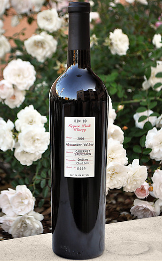 Geyser Peak Winery 2006 Bin 10 Alexander Valley Cabernet Sauvignon 750ml Wine Bottle