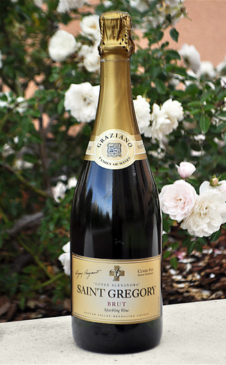Graziano Family of Wines NV Saint Gregory Cuvee Alexandra Methode Traditionelle Brut 750ml Wine Bottle
