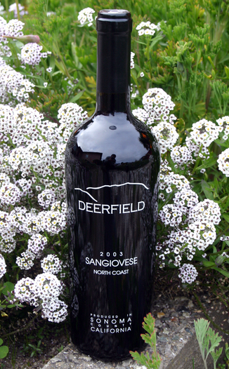 Deerfield Ranch 2003 Sangiovese 750ml Wine Bottle