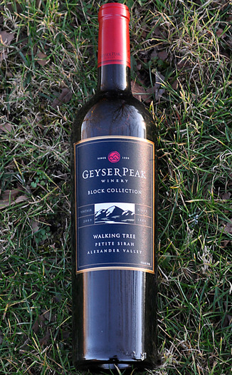 Geyser Peak Winery 2009 Alexander Valley Walking Tree Vineyard Petite Sirah 750ml Wine Bottle