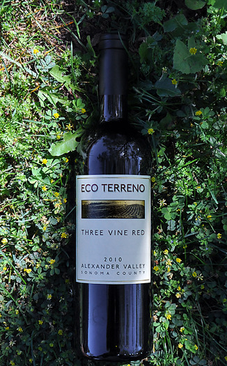 Eco Terreno 2010 Alexander Valley Three Vine Red 750ml Wine Bottle
