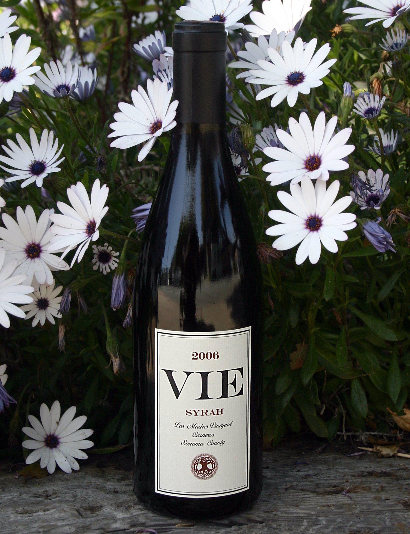 Vie Winery 2006 Las Madres Syrah 750ml Wine Bottle