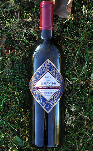 von Strasser Winery 2009 Spaulding Vineyard Cabernet Sauvignon 750ml Wine Bottle