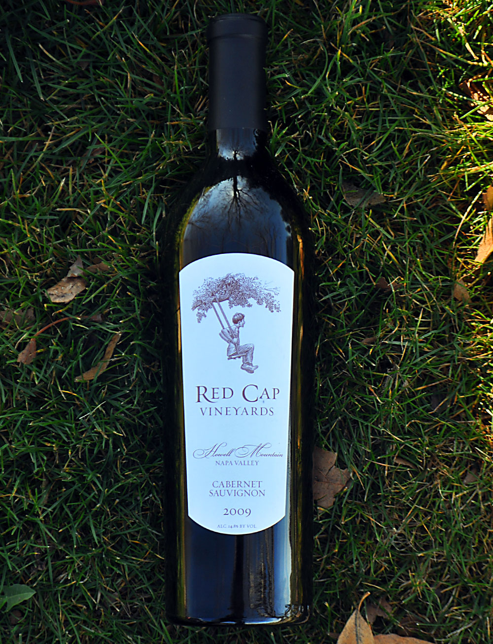 Red Cap Vineyards 2009 Howell Mountain Cabernet Sauvignon 750ml Wine Bottle