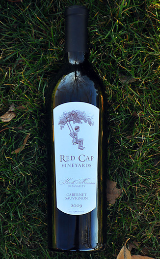 Red Cap Vineyards 2009 Howell Mountain Cabernet Sauvignon 750ml Wine Bottle