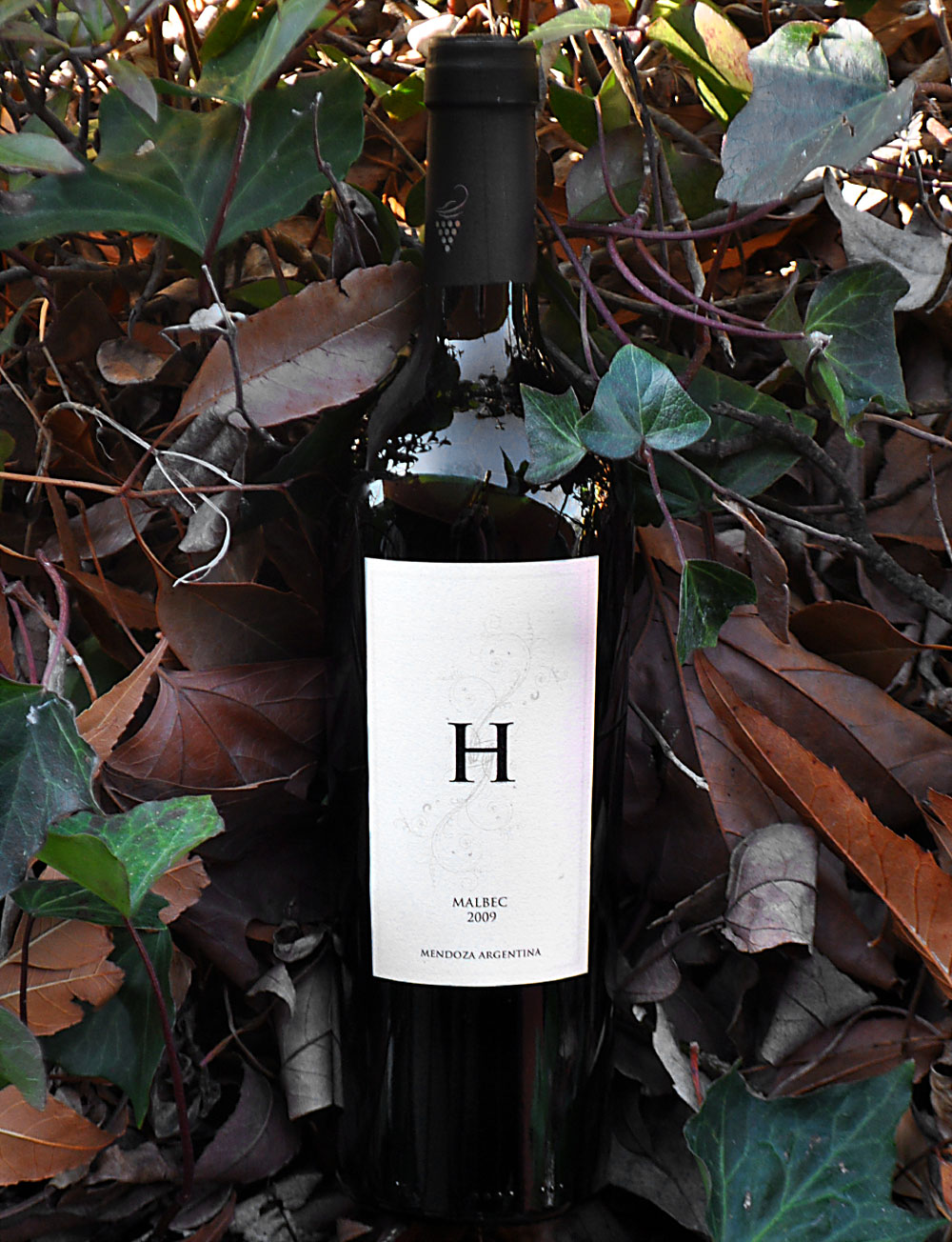 Hinojosa 2009 H Malbec 750ml Wine Bottle