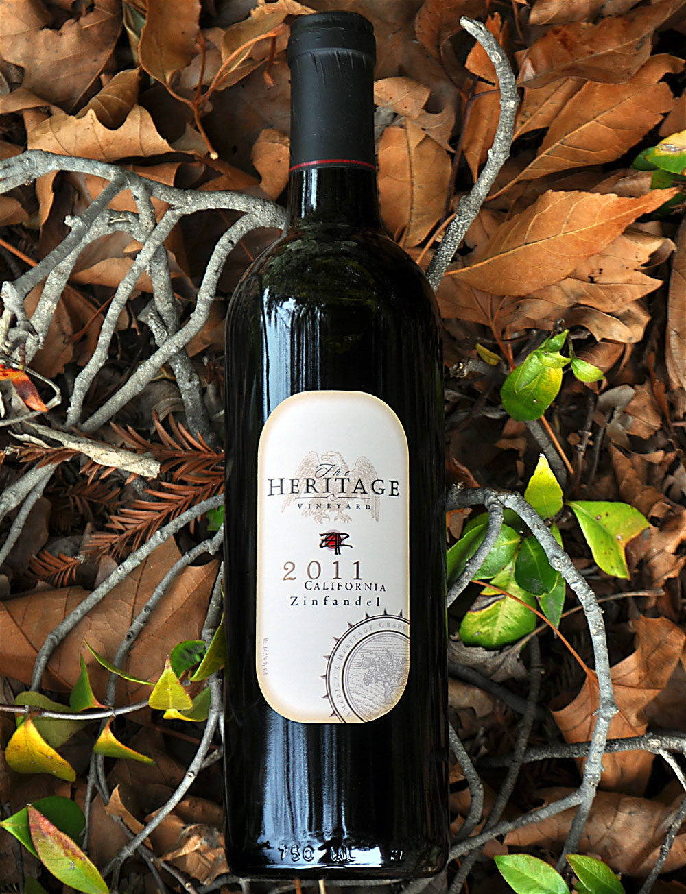 Zinfandel Advocates & Producers 2011 ZAP Heritage Vineyard California Zinfandel 750ml Wine Bottle