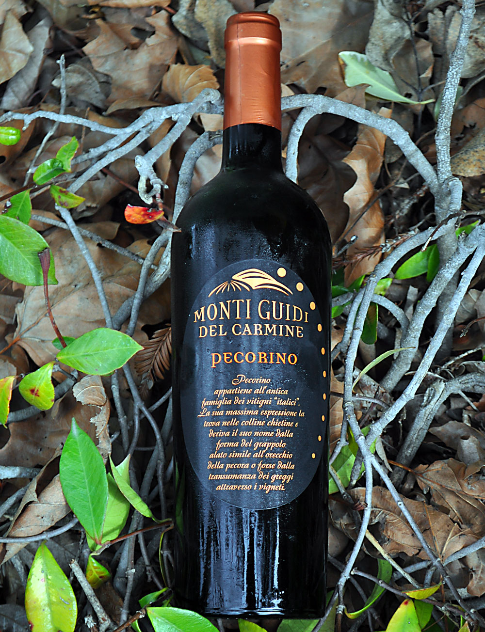Monti Guidi Del Carmine 2011 Terre di Cheiti Pecorino 750ml Wine Bottle