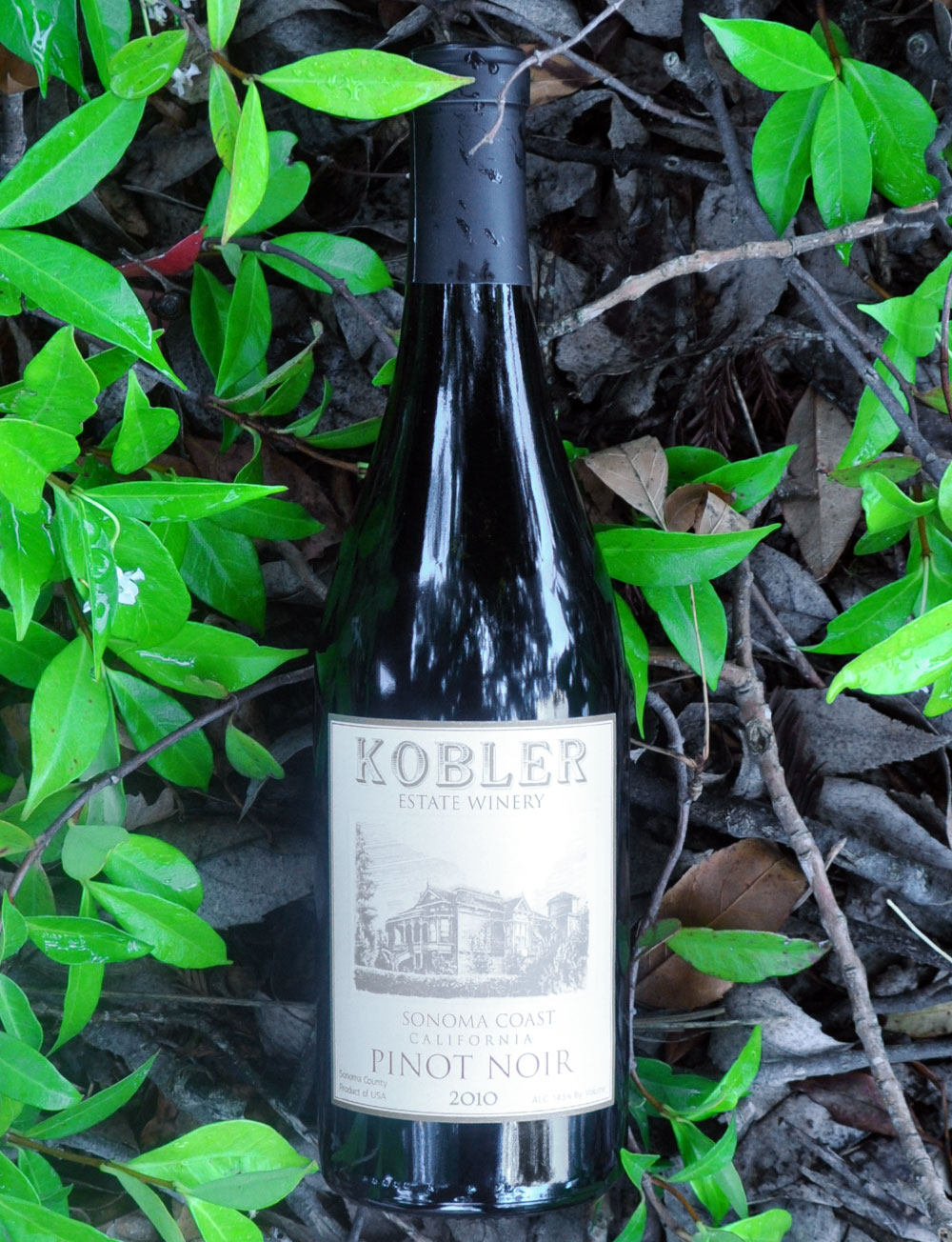 Kobler Estate Winery 2010 Sonoma Coast Pinot Noir 750ml Wine Bottle
