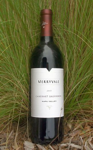 Merryvale Vineyards 2005 Cabernet Sauvignon 750ml Wine Bottle