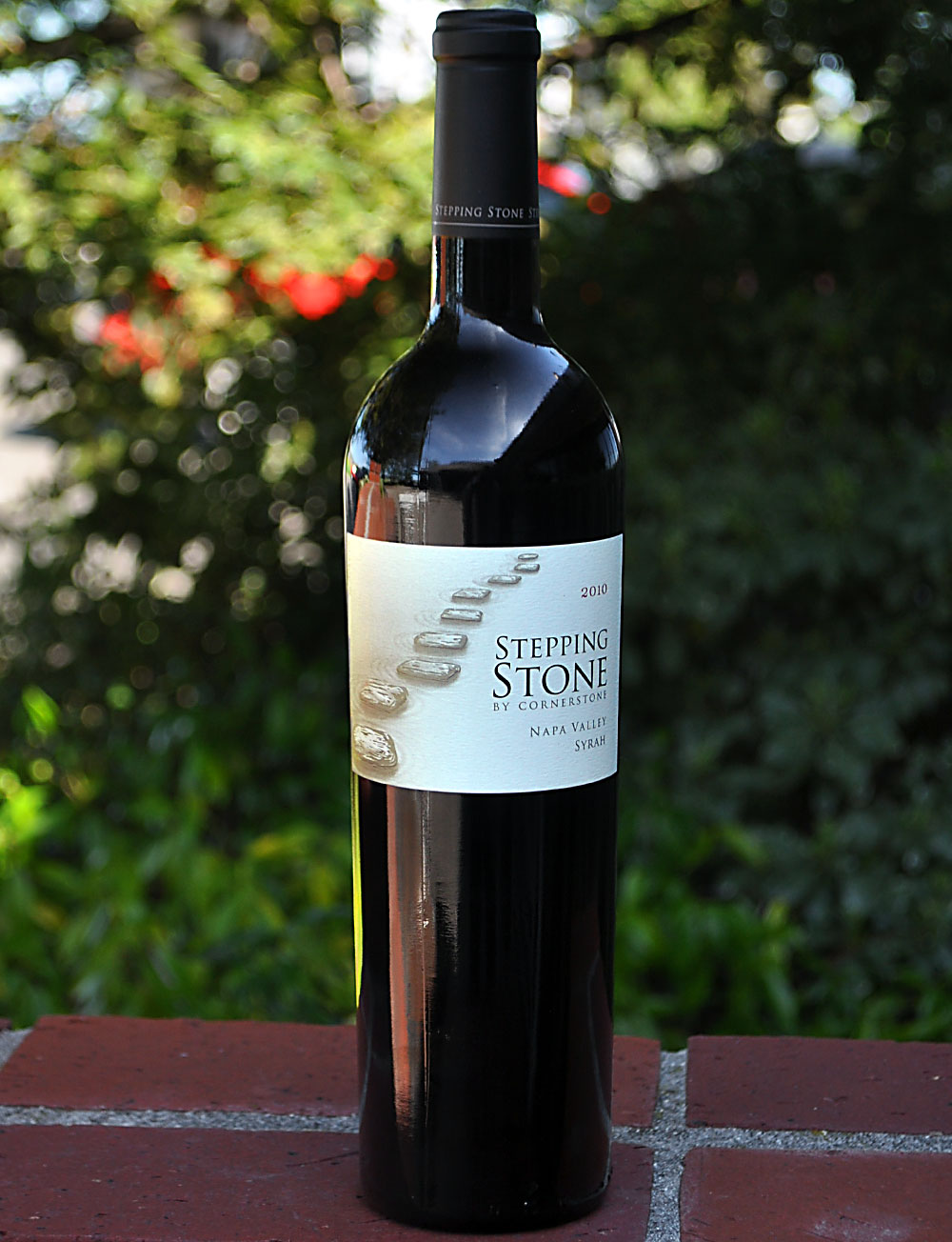 Cornerstone Cellars 2010 Stepping Stone Napa Valley Syrah 750ml Wine Bottle