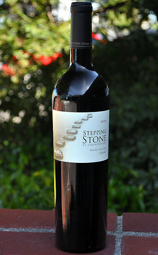 Cornerstone Cellars 2010 Stepping Stone Napa Valley Syrah 750ml Wine Bottle