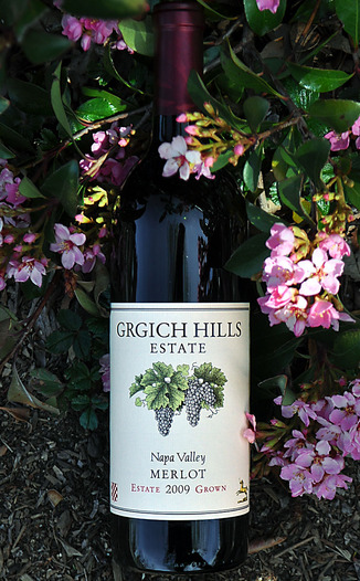 Grgich Hills Estate 2009 Napa Valley Merlot 750ml Wine Bottle