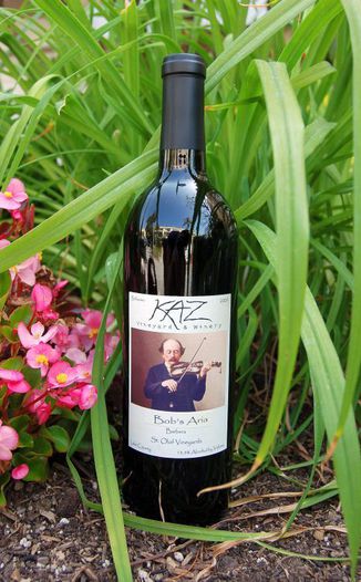 Kaz Winery 2005 Bob's Aria Barbera 750ml Wine Bottle