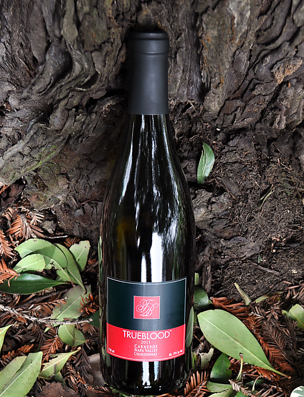 Vampire Vineyards 2011 TRUEBLOOD Carneros Napa Valley Chardonnay 750ml Wine Bottle