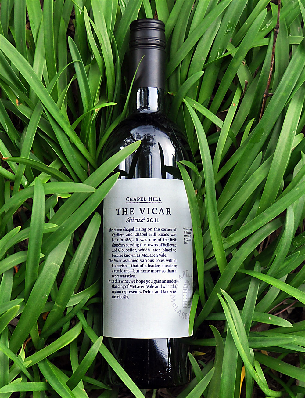 Chapel Hill 2011 The Vicar McLaren Vale Shiraz 750ml Wine Bottle