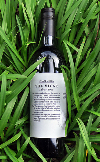 Chapel Hill 2011 The Vicar McLaren Vale Shiraz 750ml Wine Bottle
