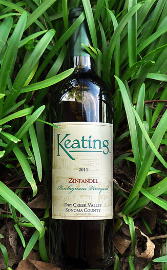 Keating Wines 2011 Buchignani Dry Creek Valley Zinfandel 750ml Wine Bottle