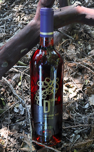 D-Cubed Cellars 2011 Napa Valley Zinfandel Rosé 750ml Wine Bottle