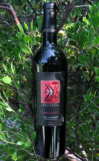 XYZin Wines 2011 Reserve Dry Creek Valley Zinfandel 750ml Wine Bottle