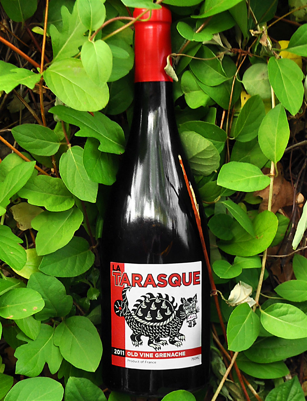 La Tarasque Wines 2011 Old Vine Grenache 750ml Wine Bottle