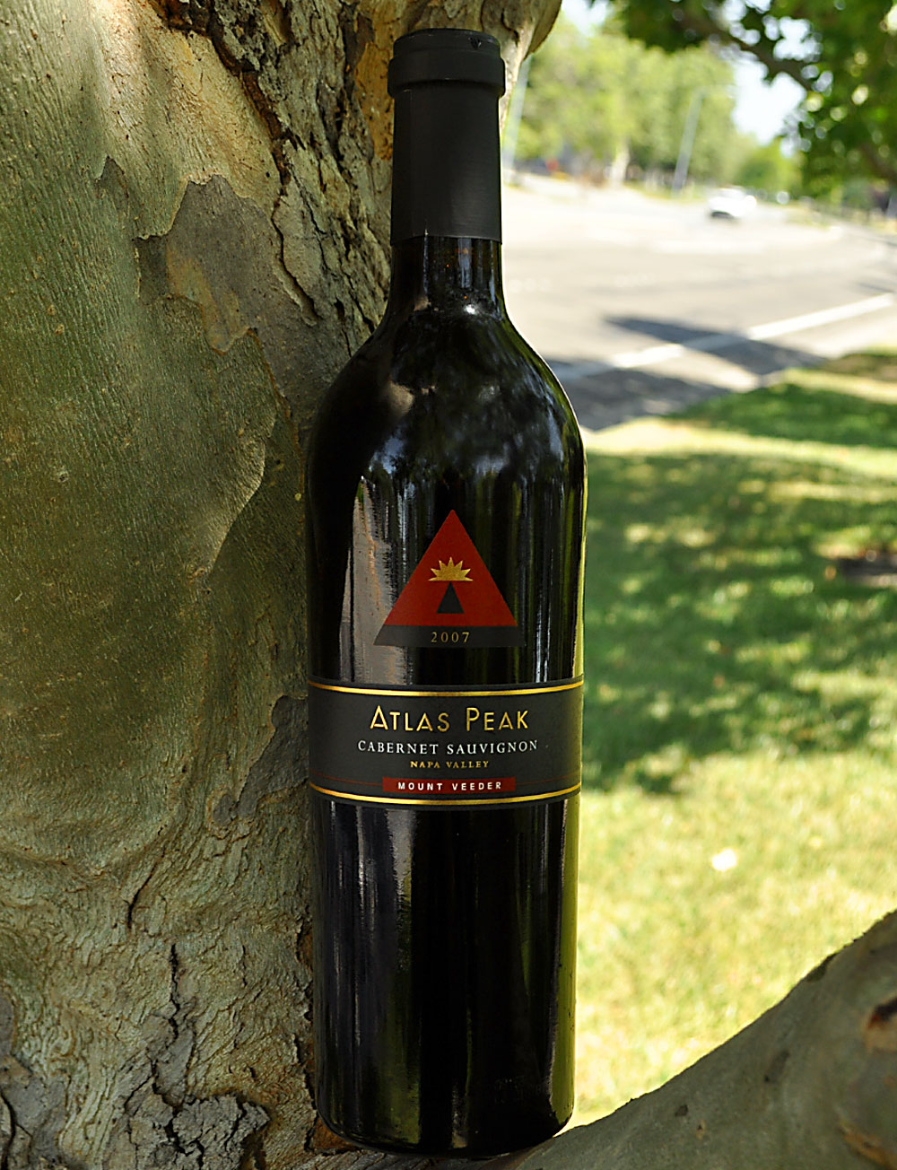 Atlas Peak Vineyards 2007 Mount Veeder Cabernet Sauvignon 750ml Wine Bottle