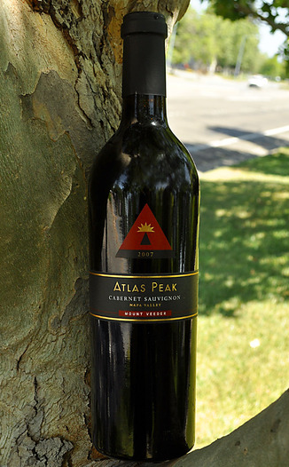Atlas Peak Vineyards 2007 Mount Veeder Cabernet Sauvignon 750ml Wine Bottle
