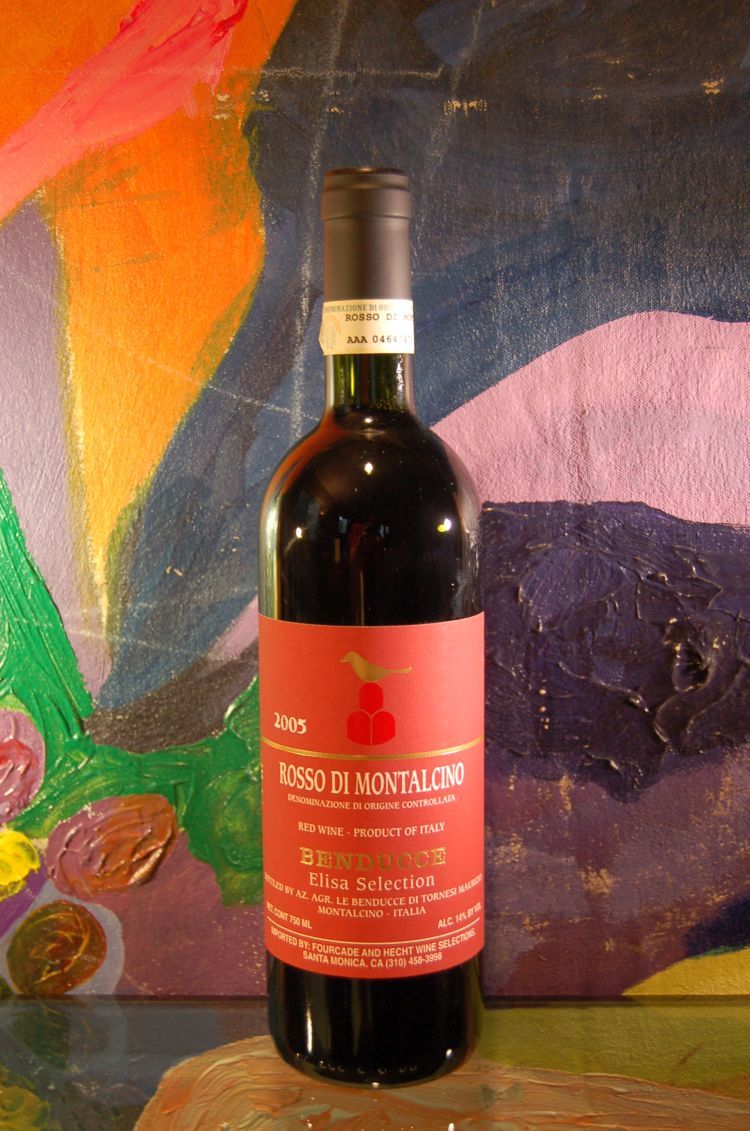 Le Benducce de Tornesi 2005 Rosso di Montalcino Elisa Selection DOC 750ml Wine Bottle