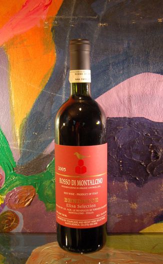 Le Benducce de Tornesi 2005 Rosso di Montalcino Elisa Selection DOC 750ml Wine Bottle