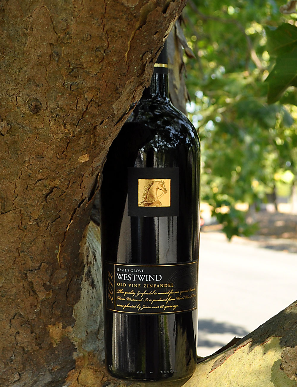 Jessie's Grove 2012 Westwind Old Vine Zinfandel 750ml Wine Bottle