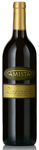 Amista Vineyards 2011 Dry Creek Valley Saini Farms Zinfandel 750ml Wine Bottle